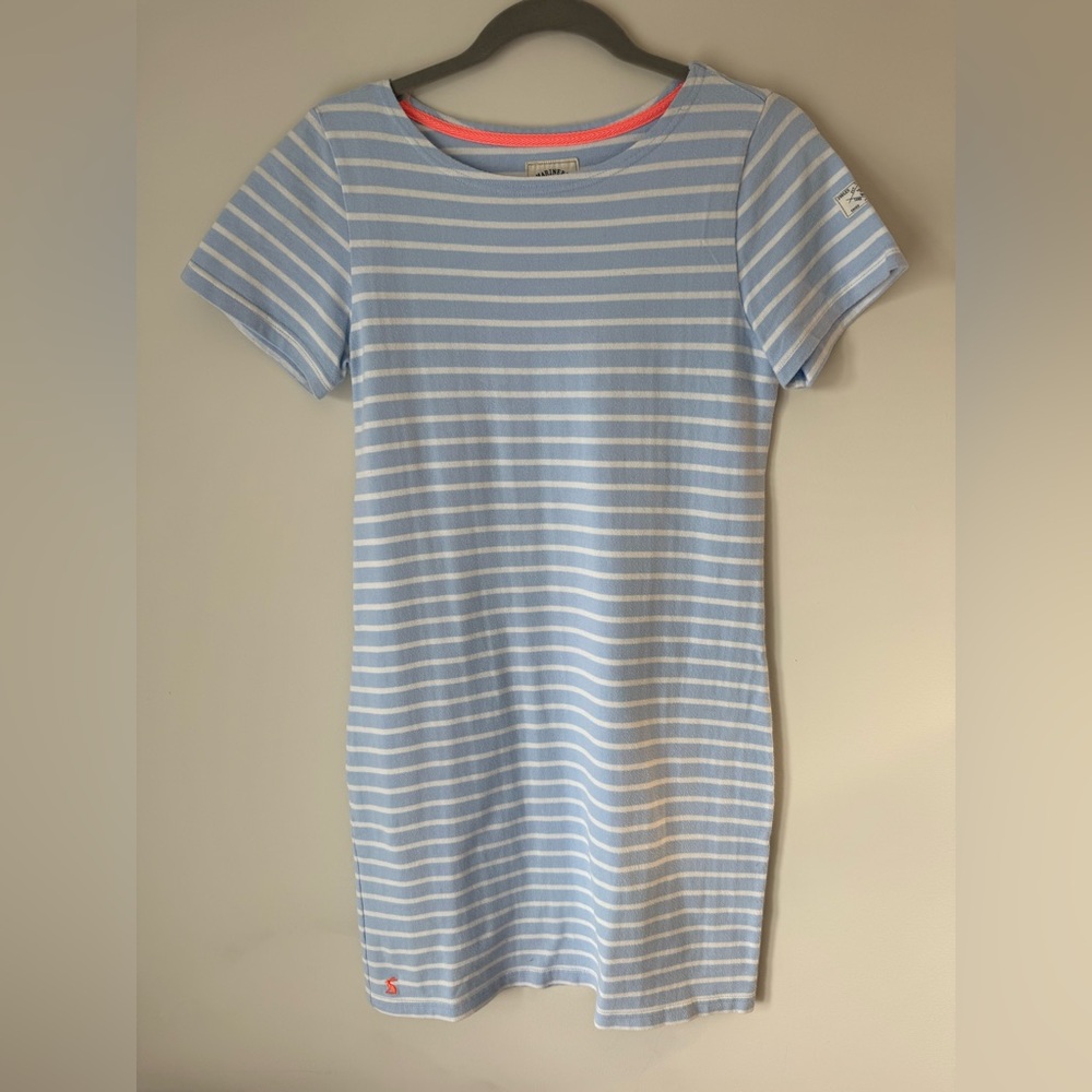 Joules Striped Blue Dress